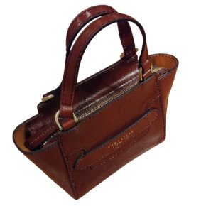 the bridge Handtasche Rindleder braun